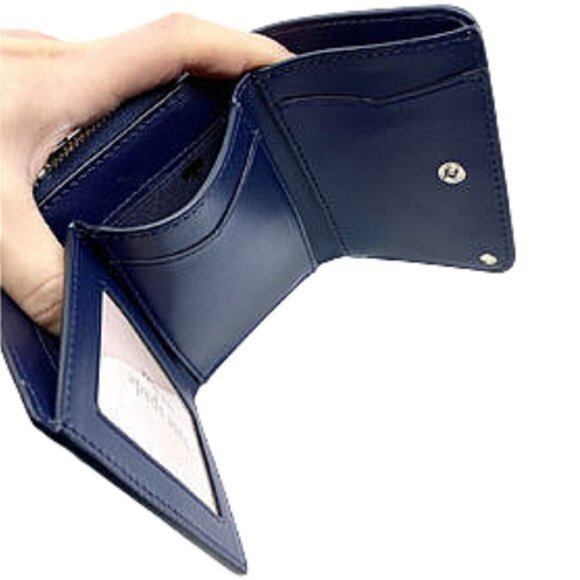 KATE SPADE Staci Bi Fold Wallet Tea Rose Toss - Picture 4 of 7